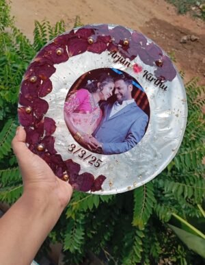 10 inch varmala preservation circle shape